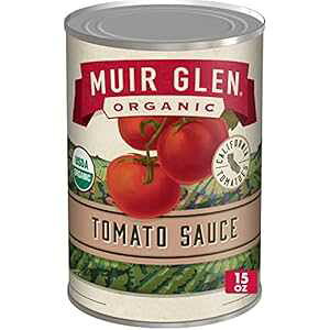 ~AO I[KjbNg}g\[XA15IX (12) Muir Glen Organic Tomato Sauce, 15 oz. (Pack of 12)