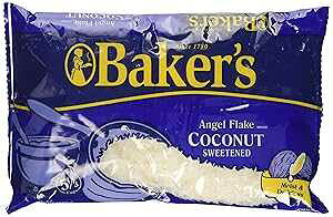 xCJ[Y GWF t[N XC[gRRibc 14 IX (2 pbN) Baker's Bakers Angel Flake Sweetened Coconut 14 oz (Pack of 2)