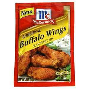 }R[~bN IWi obt@[ EBO V[YjO ~bNX (pbN - 12) McCormick Original Buffalo Wings Seasoning Mix, (Pack - 12)