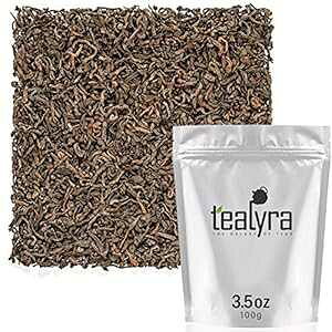 Tealyra - 35NS[fCv[An - 󏭂ȍL`nv[A - [Y[teB[ - N - ƂJtFC - 100g (3.5IX) Tealyra - 35 Years Golden Royal Pu-erh Ripe 
