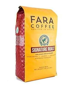 Fara CoffeeAVOl`[ [XgASR[q[A2.2 |h Fara Coffee Roasters Fara Coffee, Signature Roast, Whole Bean Coffee, 2.2 Lb