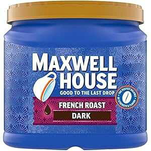 }NXEF nEX t` [Xg _[N [Xg OEh R[q[ (25.6 IX LjX^[) Maxwell House French Roast Dark Roast Ground Coffee (25.6 oz Canister)