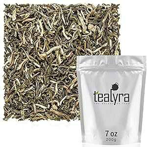 Tealyra - WX~ C nI - [Y[tΒ -  - Lx - L@͔| - JtFCx - 200g (7 IX) Tealyra - Jasmine Yin hao - Loose Leaf Green Tea - Premium Chinese Tea - High in - Organic