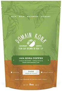 100% RiR[q[ ? SA_[N[XgAVOGXe[gOR[q[A8IXAhCRiR[q[VNȔ_ Domain Kona Gourmet Coffee 100% Kona Coffee Whole Bean, Dark roast, S