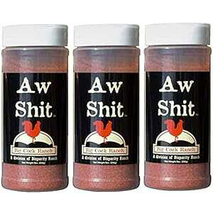 �r�b�O�R�b�N�����`�̃N�\�z�b�g&�X�p�C�V�[������ 3�p�b�N Shit Load Aw Shit Hot n' Spicy Seasonings from Big Cock Ranch Pack of 3