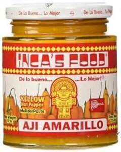 AW A} pX^ - y[̃zbgCG[ybp[y[Xg - CJ̐Hו 15.7IX 3pbN Aji Amarillo Pasta - Peruvian Hot Yellow Pepper Paste - Inca's Food 15.7oz 3 Pack