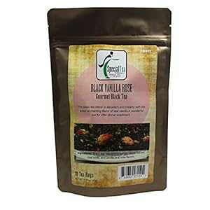 ubNoj[Yg 20eB[obO Special Tea Company Black Vanilla Rose Black Tea, 20 Tea Bags