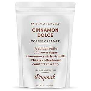 PRYMAL Vi h`F R[q[ N[}[ - PgAisgpAsgp - 100% VRA①pE_[AMCT  - 11.3 IX obO Prymal Coffee Creamer PRYMAL Cinnamon Dolce Coffee Creamer - Keto, N