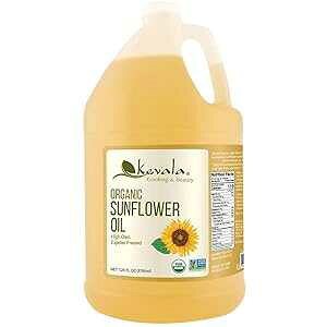 Kevala IC_I[KjbNЂ܂A1 K Kevala High Oleic Organic Sunflower Oil, 1 Gallon