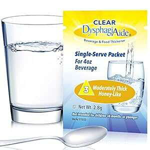 Clear DysphagiAide CX^gѐHiS܁A1 񕪂̃pPbg 20 {bNXAx 3 - KxȔZ (Î悤ȔZ) Clear DysphagiAide Instant Beverage and Food Thickener, Box of 20 Single Serve