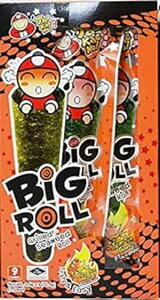 ^IPmC rbO[ ĂCۃ[ 19ܓ 2igNj Tao Kae Noi Big Roll Grilled Seaweed Roll 9 Packets Per Box - 2 Boxes (Tom Yum Goong Flavour)