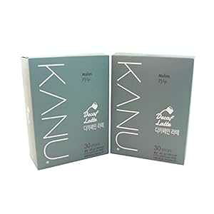 }LV KANU JtFCX e 60 XeBbN (2 pbN) Maxim KANU Decaffeinated Latte 60 Sticks (Pack of 2)