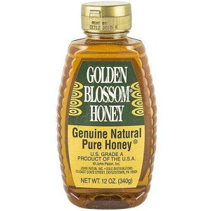 �S�[���f�� �u���b�T�� �n�j�[�A12 �I���X (2����) Golden Blossom Honey, 12 Oz. (Pack of 2)