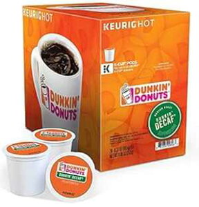 _L h[ic _L fJtF K Jbv (72 ) - pbP[W͈قȂꍇ܂ Dunkin' Donuts Dunkin Donuts Dunkin Decaf K-Cups (72 Count) - Pack May Vary