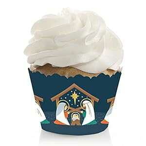 rbOhbg Iu nslX z[[ LXg~a - tV[ @IȃNX}XfR[V - p[eB[JbvP[Lbp[ - 12Zbg Big Dot of Happiness Holy Nativity - Manger Sce