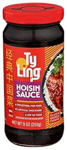 Ty Ling �C�N�\�[�X�A9 �I���X �O���X (6 �p�b�N) Ty Ling Hoisin Sauce, 9-Ounce Glass (Pack of 6)