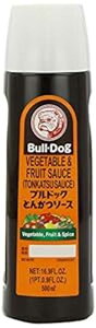 Ƃ񂩂\[X (؂ƃt[c̃\[X) - Bull-Dog  16.9 IXB Tonkatsu Sauce (Vegetable and Fruit Sauce) - 16.9oz by Bull-Dog.