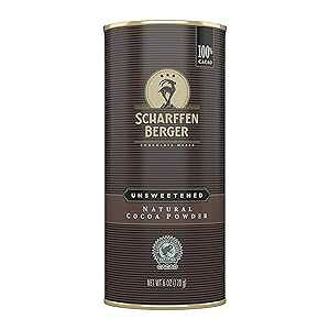 Scharffen Berger VRRRApE_[A6IX Scharffen Berger Natural Unsweetened Cocoa Powder, 6 oz
