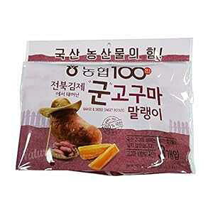 ؍Y 100% {̏ĂTc}C _A` Kfood No[???? ???] 1.76oz 50g x 3 pE` (1 pbN) Korean 100% real Baked Dried Chewy Sweet Potato Nonghyup Areumchan Kfood Mukbang[ ] 1.76oz 5