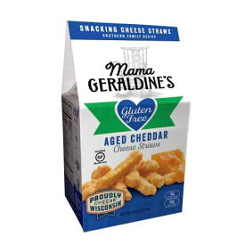 Mama Geraldine's Aged Cheddar Cheese Straws, 4.5 Ounce Box, 4 Pack