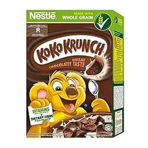 1 Box Nestle Koko Krunch Chocolate Wheat Curls Breakfast Cereal - 300g per Box - Malaysia Version 300g 1 Box Nestle Koko Krunch Chocolate Wheat Curls Breakfast Cereal - 300g per Box - Malaysia Version 300g