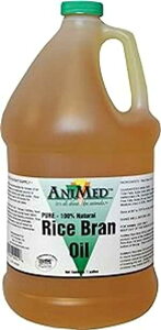 1 Gallon, AniMed Rice Bran Oil 128 oz