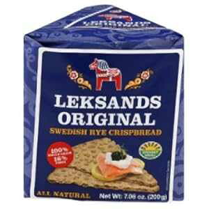 Leksands IWi XEF[f CNXvubh - EFbWA7.06 IX pbP[W (3 pbN) Leksands Original Swedish Rye Crispbread - Wedge, 7.06-Ounce Packages (Pack of 3)