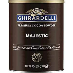 Mf }WFXeBbN v~A RRA pE_[A32 IX Ghirardelli Majestic Premium Cocoa Powder, 32 oz