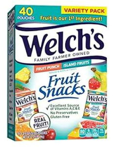 Welch's t[cXibNAt[c|`&ACht[coGeBpbNAOet[AoNpbNA0.9IX̌ʃVOT[uobO(40pbN) Welch's Fruit Snacks, Fruit Punc