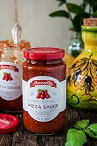 [b^ sU\[X C^A vg}g 14.0IX W[ (3pbN) Mezzetta Pizza Sauce Italian Plum Tomatoes 14.0 Ounce Jar (Pack of 3)