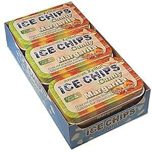ICE CHIPS Xylitol Candy Tins (Margarita, 6 Pack) - Includes BAND as shown