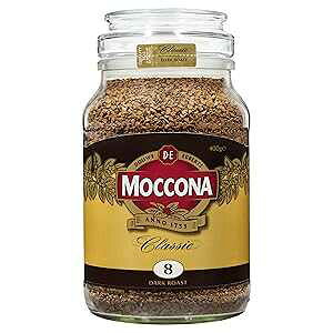 bRi _[N [XgANVbN 8A400gA_ȕAȍ Moccona Dark Roast, Classic 8, 400g, Bold Flavor, Intense Aroma