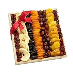 u[hEFC oXPbgeBA[Y RNV hC t[c Mtg gC - NIȃMtg̃ACfA Broadway Basketeers Collection Dried Fruit Gift Tray - A Healthy Gift Idea