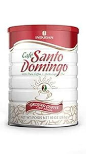 �T���g�h�~���S�R�[�q�[�A10�I���X�ʁA�҂����R�[�q�[ - �h�~�j�J���a���Y�c (1) Cafe Santo Domingo INDUBAN Santo Domingo Coffee, 10 oz Can, Ground Coffee - Product from the Dominican Republic (1)