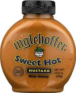 COzbt@[ }X^[h XC[g zbg XNC[Y 10.25 IX (2 pbN) Inglehoffer Mustard Sweet Hot Squeeze 10.25 OZ (Pack of 2)