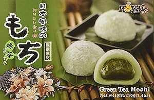 1 X Ct@~[{Β - 7.4 IX / 210g 1 X Royal Family Japanese Green Tea Mochi - 7.4 Oz / 210g