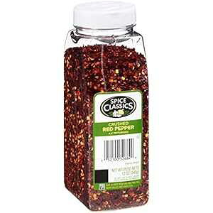 Spice Classics NbVbhybp[A12IX - sUA`E_[AV[t[hApX^ɍœKȁAčӂbh`ybp[t[N12IXe1 Spice Classics Crushed Red Pepper,