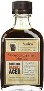 o[{ o GCWh EX^[\[X 100ml (2pbN) Bourbon Barrel Foods Bourbon Barrel Aged Worcestershire Sauce 100ml (2 Pack)