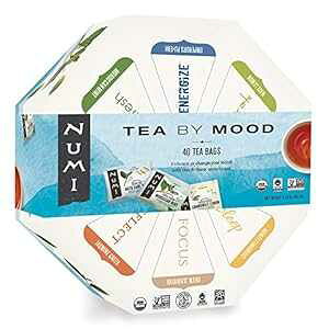 Numi Organic Tea By Mood MtgZbgAeB[obO40lߍ킹Av~AI[KjbNubNAv[AAO[A}eAC{XeB[An[ueB[ Numi Organic Tea By Mood Gift Set, 40 T