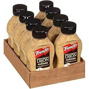 t` Xg[ OEh fBW }X^[hA12 IXA8 pbN French's Stone Ground Dijon Mustard, 12 oz, Pack of 8