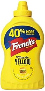 t`NVbN CG[}X^[h t@~[TCY 20IX (3pbN) Reckitt Benckiser French's Classic Yellow Mustard Family Size 20 oz (Pack of 3)