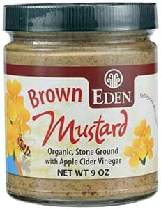 I[KjbN uE }X^[h 9 IX (3 ) Eden Foods Organic Brown Mustard 9 Ounces (Case of 3)