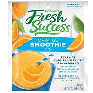Concord Foods, X[W[AIWA2 IXpPbg (4 pbN) Concord Foods, Smoothie, Orange, 2 Oz Packet (Pack of 4)