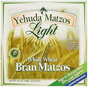 Yehuda CgSӂ Matzo 10.5 IX (3 pbN) Yehuda Light Whole Wheat Bran Matzo 10.5oz (3 Pack)