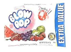 Charms Blow Pops ouK|bvXlߍ킹A5.20 IX GNXgo[ (3 ) Charms Blow Pops Assorted Bubble Gum Filled Pops, 5.20 oz Extra Value (3-Bags)