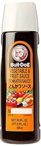 Bull-Dog  & t[c\[XAƂ񂩂\[XA16.6 IX Bull-Dog Vegetable & Fruit Sauce, Tonkatsu Sauce, 16.6 oz