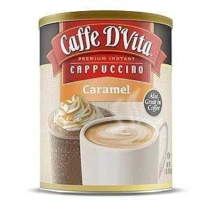 �J�t�F �f�B���B�[�^ �L�������� �J�v�`�[�m 1 �|���h�� (16 �I���X) Caffe D'Vita Caffe D Vita Caramel Cappuccino 1 lb. can (16 oz.)