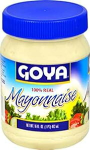 Goya Foods }l[YA16 IX (12 pbN) Goya Foods Mayonnaise, 16 Ounce (Pack of 12)