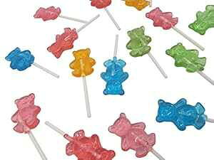 Bear Pop - efBxA^|bvz 32 JEg ʕ et[o[ R[V ibct[ Oet[ Dee Best Bear Pop - Teddy Bear Shaped Lollipops Sucker 32 Count Individually Wrapped Assorted Flavor