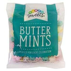 パーティースイーツ パステルバターミント詰め合わせ、14オンス、約14オンス ホスピタリティミント 100個 Party Sweets Assorted Pastel Buttermints, 14 Ounce, Appx. 100 pieces from Hospitality Mints